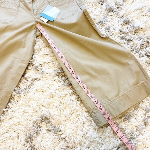 NWTs Calvin Klein | Capri Khaki Shorts Size 2 - Picture 7 of 7